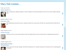 Tablet Screenshot of marydallcreates.blogspot.com