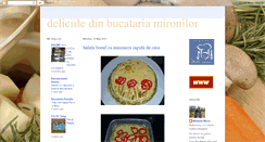 Desktop Screenshot of deliciiledinbucatariamironilor.blogspot.com