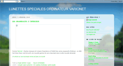 Desktop Screenshot of lunettevarionet.blogspot.com