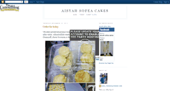 Desktop Screenshot of ainsofeacakes.blogspot.com