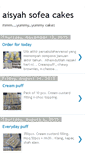 Mobile Screenshot of ainsofeacakes.blogspot.com