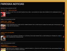 Tablet Screenshot of fmroskanoticias.blogspot.com