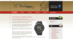 Desktop Screenshot of mytimepieceblog.blogspot.com