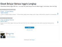 Tablet Screenshot of ebook-bahasainggris.blogspot.com