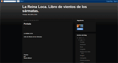 Desktop Screenshot of lareinalocalibrodevientosdelossrmatas.blogspot.com