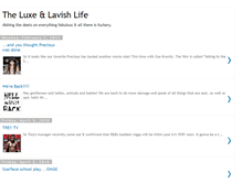 Tablet Screenshot of luxenlavish.blogspot.com