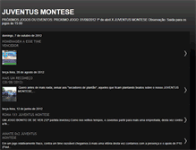 Tablet Screenshot of juventusmontese.blogspot.com