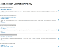 Tablet Screenshot of myrtlebeachcosmeticdentist.blogspot.com