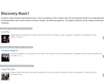 Tablet Screenshot of discoverymusica.blogspot.com