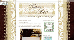 Desktop Screenshot of gloriainexcelsisdeoblog.blogspot.com