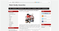 Desktop Screenshot of bodymuscleguide.blogspot.com