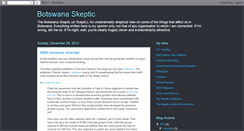 Desktop Screenshot of botswanaskeptic.blogspot.com