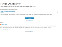 Tablet Screenshot of flowerchildforever.blogspot.com