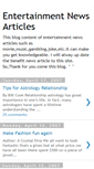 Mobile Screenshot of entertainment-news-article.blogspot.com