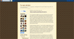 Desktop Screenshot of joserafaelvilar-loquepienso.blogspot.com