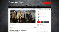 Desktop Screenshot of onlinetelugump3songsdownload.blogspot.com