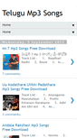 Mobile Screenshot of onlinetelugump3songsdownload.blogspot.com