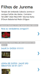 Mobile Screenshot of filhosdejurema.blogspot.com