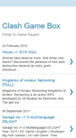 Mobile Screenshot of clashgamebox.blogspot.com