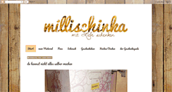 Desktop Screenshot of millischinka.blogspot.com