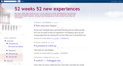 Desktop Screenshot of 52newexperiences.blogspot.com