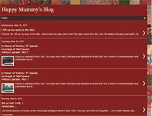 Tablet Screenshot of happymummysworld.blogspot.com