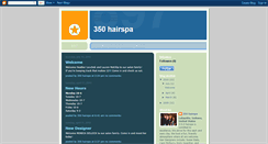 Desktop Screenshot of 350hairspa.blogspot.com