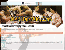 Tablet Screenshot of martialarm.blogspot.com