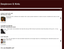 Tablet Screenshot of deepbrownkinks.blogspot.com