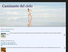 Tablet Screenshot of caminantedelcielo10.blogspot.com