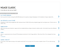 Tablet Screenshot of ngage-classic.blogspot.com