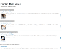 Tablet Screenshot of fashionthrilllover.blogspot.com