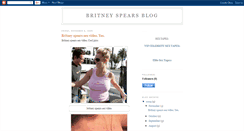 Desktop Screenshot of britneyspearsblog-newzpv.blogspot.com