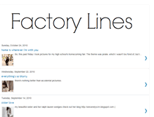 Tablet Screenshot of factorylines.blogspot.com