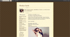 Desktop Screenshot of chesleycarele.blogspot.com