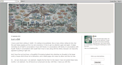Desktop Screenshot of inveterateoptimist.blogspot.com