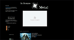 Desktop Screenshot of innominemetal.blogspot.com