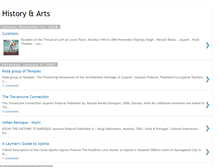 Tablet Screenshot of historyandarts.blogspot.com