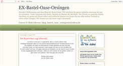 Desktop Screenshot of bastel-oase-orsingen.blogspot.com
