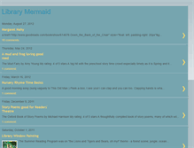 Tablet Screenshot of librarymermaid.blogspot.com