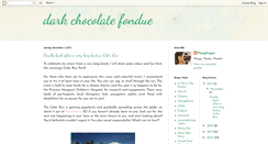 Desktop Screenshot of darkchocolatefondue.blogspot.com