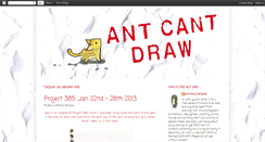 Desktop Screenshot of antcantdraw.blogspot.com