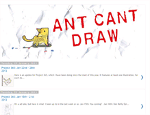 Tablet Screenshot of antcantdraw.blogspot.com