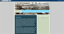 Desktop Screenshot of gaminghood.blogspot.com