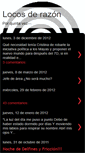 Mobile Screenshot of locosderazon.blogspot.com