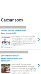 Mobile Screenshot of caesarsoes.blogspot.com