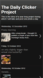 Mobile Screenshot of dailyclickerproject.blogspot.com