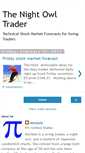 Mobile Screenshot of nightowltrader.blogspot.com