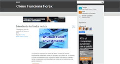 Desktop Screenshot of comofuncionaforex.blogspot.com