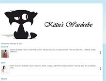 Tablet Screenshot of kittieswardrobe.blogspot.com